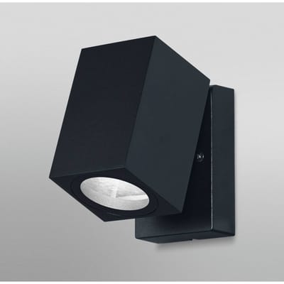 OSRAM ENDURA Classic Cube ADJ WALL buitenwandlamp, zwart, GU10 voet (max 35W), kan worden uitgerust met een normale of slimme lamp, richtbare kop, IP44 bescherming