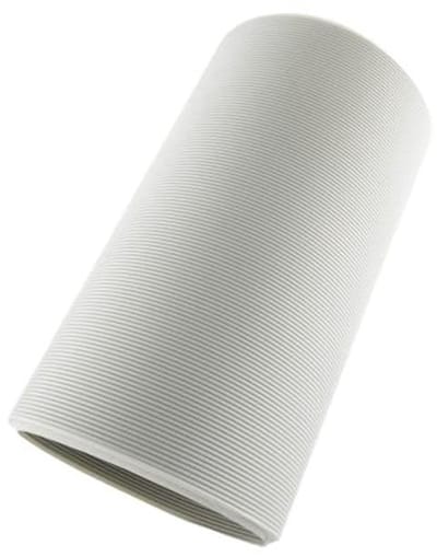 Flexibele Afvoerslang voor Mobiele Airconditioners en Wasdrogers - Diameter 140 mm, Lengte 300 cm, Wit