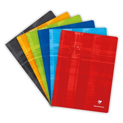 Clairefontaine 3312C, Patroon, Verschillende kleuren, 24 vel, 90 g/m², Softcover, Universeel