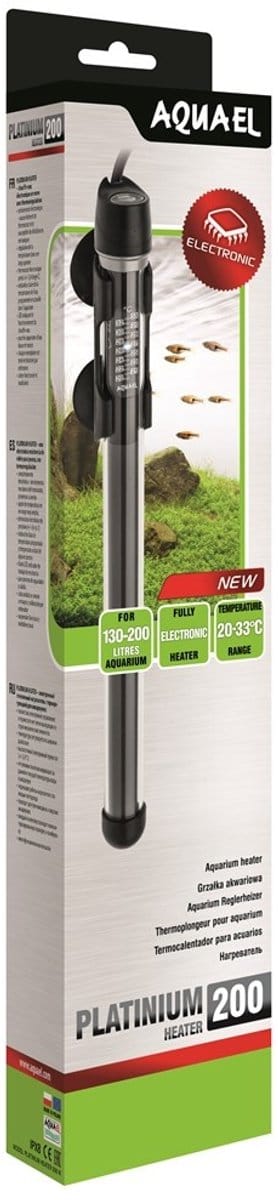 AQUAEL Platinium Aquarium Heater 200W
