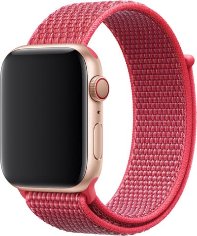 Apple Sport Loop band voor de Apple Watch | 44/45/46/49 mm - Hibiscus
