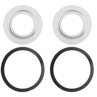 RVS 180mm naar 114mm Spoelbak Afvalvermaler Adapter Accessoires Onderdelen