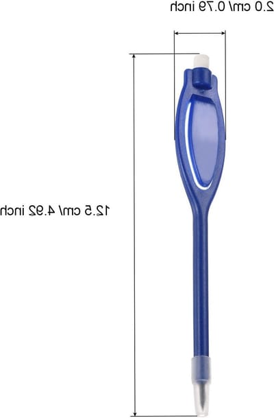 Golf Scoring Potloden met Gum - 20 Stuks Ronde Clip Plastic 2H Hoogwaardige Markers voor Sportevenementen en Vergaderingen - Blauw