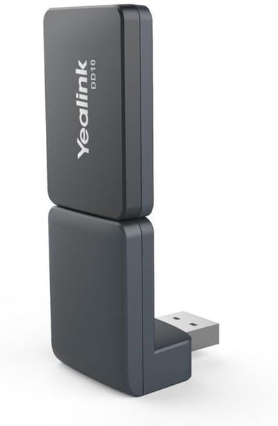 Telefoon Dongle - DECT USB Adapter - Draadloze Communicatie - Plug and Play - 10x10x10 cm - Zwart
