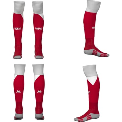 Kindersokken AS Monaco Kombat Spark Pro 2022/23
