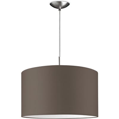 hanglamp tube deluxe bling Ø 40 cm - taupe