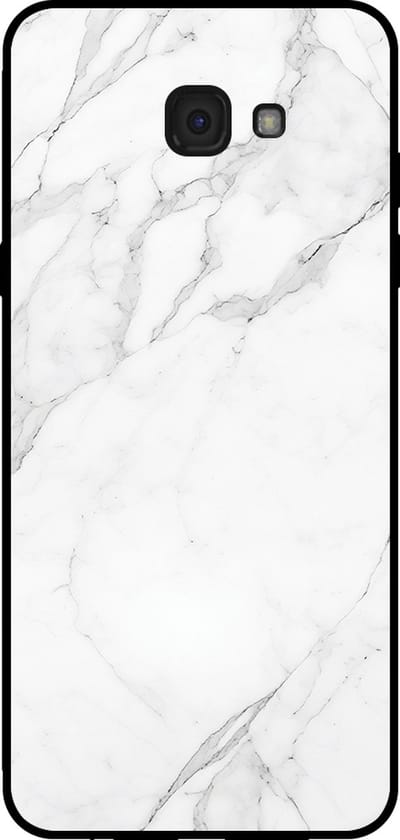 Smartphonica Telefoonhoesje voor Samsung Galaxy A7 2017 met marmer opdruk - TPU backcover case marble design - Wit geschikt voor Samsung Galaxy A7 2017