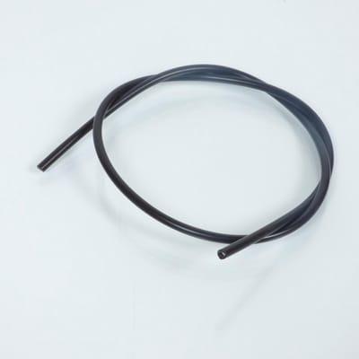 Gaine noire Transfil 26/10 par 1m standard petite pour câble scooter moto cyclo