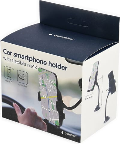 Gembird TA-CHW-04 - Autohouder for mobile phone - with flexible neck
