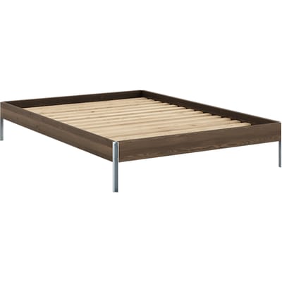 Karup Core Bed - 106 Carob brown lacquered - 106 carob brown lacquered - 140 x 200 cm