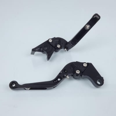 Levier Sifam pour moto Honda 750 NC S 2014 à 2016 alu CNC noir / paire Neuf