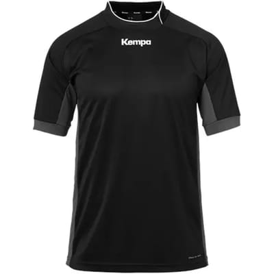 Kempa Prime Shirt kinderen - sportshirts - zwart - Unisex