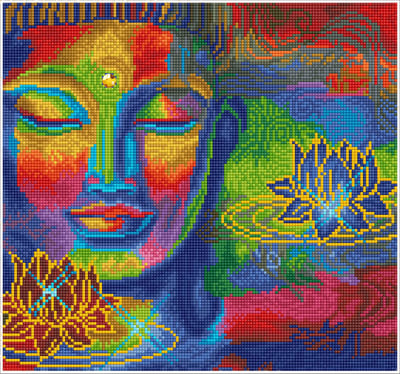 DD9.027 Diamond Dotz® - 40x37cm Peace & Tranquility (#EU01)