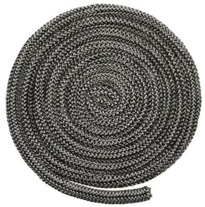 Hittebestendig Kachel Touw 8mm x 2m voor Houtkachels en Open Haarden