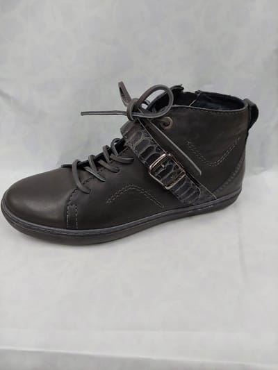 WOLKY 9457 / Alba / veterboots / donker grijs / maat 38