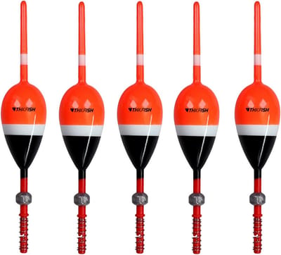 Vissersvlotten van Balsa Hout - 5 Stuks - Voor Crappie, Panfish, Walleye en Meer