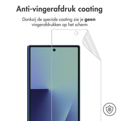 imoshion Screen Protector - Geschikt voor Samsung Galaxy Z Fold 7 - Screenprotector Folie 3 Pack