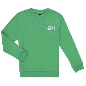 Vans Boys By Blocked Box Crew Green Maat: S | Overhemden Outlet | Unisex | Groen