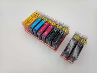KATRIZ® huismerk voor|4x HP364XLBK|2x HP364XLcyan|2x HP364XLmagenta|2x HP364XLyellow | ( 10stuks)
