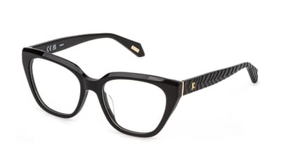 Just Cavalli VJC183 Nero lucido 53/18/140 WOMAN Brilmonturen