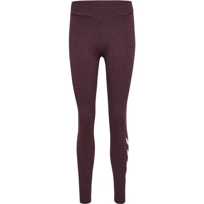 Hoge taille legging met logo dames Hummel Pulse