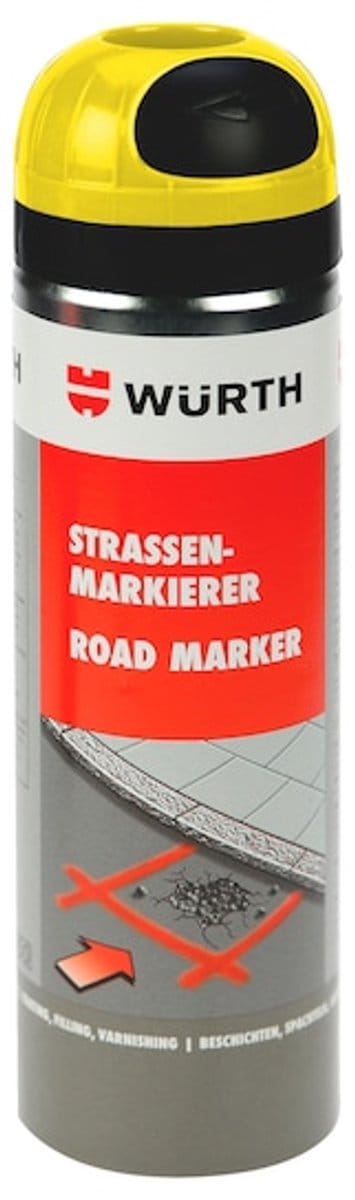Wurth - Wegmarkeerspray plus - wegmarkeerspray plus inhoud