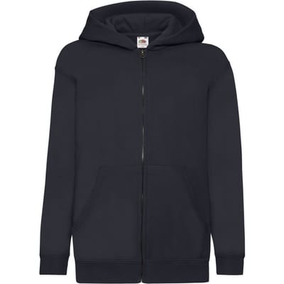 Fruit of the Loom Kinder/Kids Klassiek Jasje met Capuchon (Deep Navy)