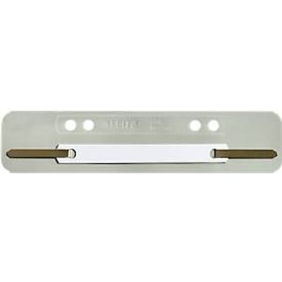 LEITZ® hechtstroken, polypropeen, A5, 25 stuks, grijs