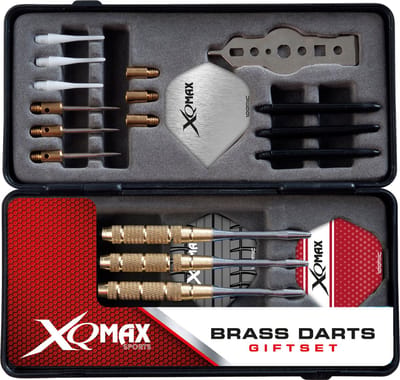 XQMax Brass Darts Giftset - Dartpijlen - 23 Gram
