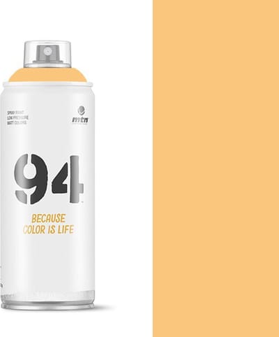 MTN94 Plural Orange spuitverf - 400ml lage druk en matte afwerking