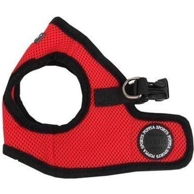 Puppia Soft vest Harnas B M Red