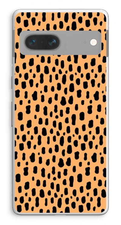 Case Company® - Hoesje geschikt voor Google Pixel 7 hoesje - Panter - Soft Cover Telefoonhoesje - Bescherming aan alle Kanten en Schermrand