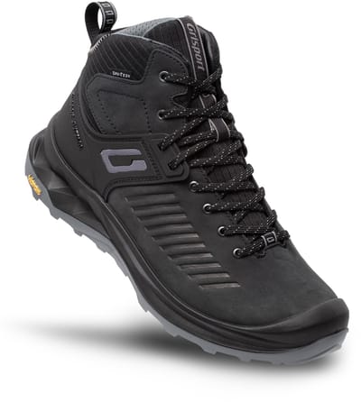 Grisport Journey Mid Unisex Wandelschoenen - Black