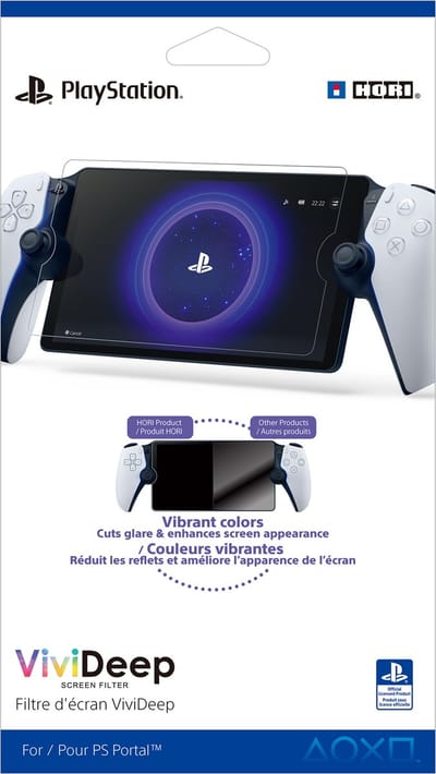 HORI - ViviDeep-schermfilter voor PlayStation Portal Remote Player - Officieel gelicentieerd door Sony