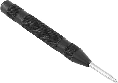 Automatische Center Punch - Marker Tool - Precisie Boren - Instelbare Slagdruk - 130 mm Lengte - Zwart