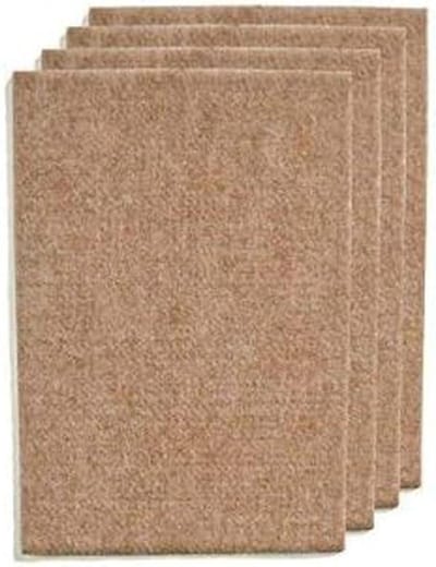 Vilt Platen - Beschermend Vilt - Krassen Voorkomen - Extra Dik Materiaal - 4 Vellen 11x15cm - Beige