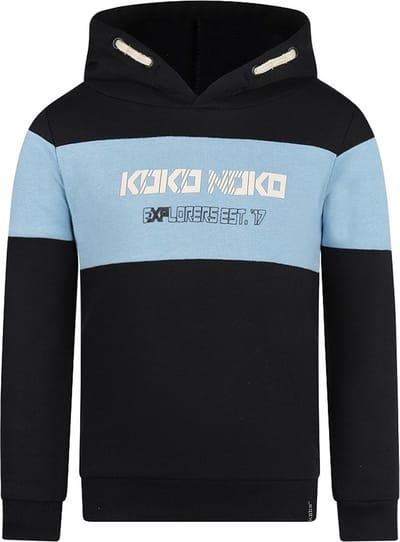 Koko Noko Hoody Black blue maat
