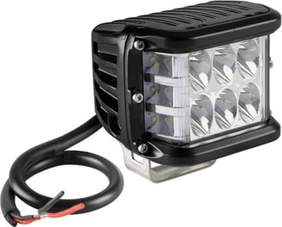 Lampa WL-24 Werklamp 12 LED 12/24V – 36W – 3000 Lumen – 6000K – IP67 – Brede Lichtbundel – E R10