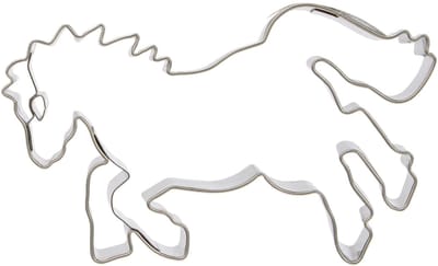 Städter 076303 koekjesvorm, roestvrij staal, zilver, 8 cm