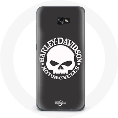 Case voor Samsung Galaxy A3 2017 Harley Davidson Motors Schedel