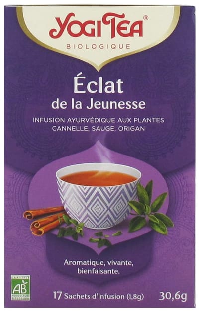 Yogi Tea Youthful Radiance Organic 17 Zakjes