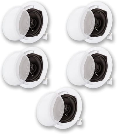Inbouw 5 Speaker Set voor Home Theater - Akoestisch Geluidsysteem 1000 Watt