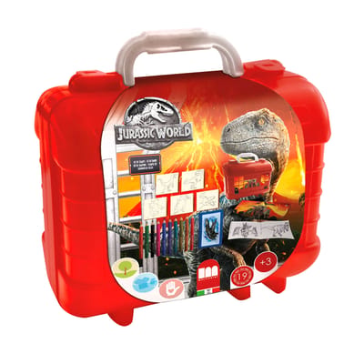 Multiprint - Tekenset Koffer Jurassic World: 81-delig