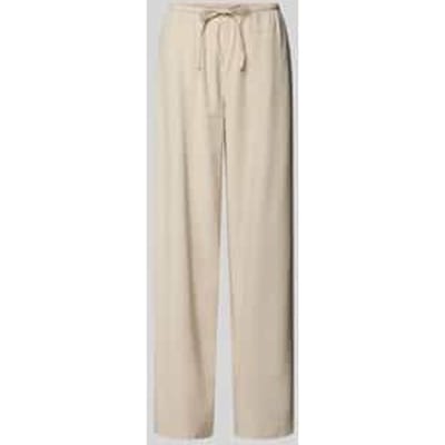 regular fit wijdte broek van viscose model 'ARIS'
