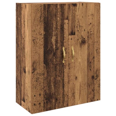 vidaXL - Wandkast - Oudhout - 69,5 - x - 34 - x - 90 - cm - Bewerkt - hout