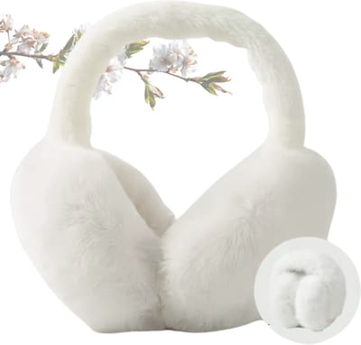 Livano Ear Warmers - Oorverwarmers - Winter Earmuffs - Oorwarmers - Volwassenen - Dames & Heren - Wit