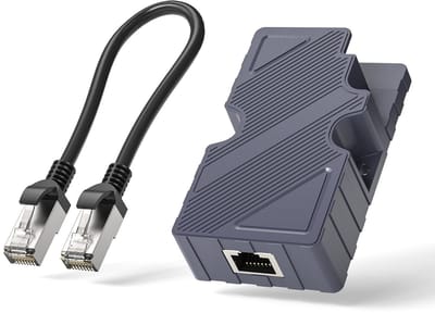 Dailygoody - Dishy V2 Naar RJ45-adapter - POE-injector Ethernet-adapter - Betrouwbaar en veelzijdig - Compact formaat - 10/100/1000 Mb/s - Ideaal voor...