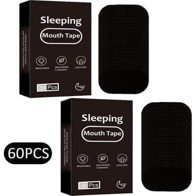 30/60/90/150 Stuks Mondtape Voor Slapen Houd Mond Dicht Voorkom Snurken Zachte Slaapstrip Thuis Reisgebruik
