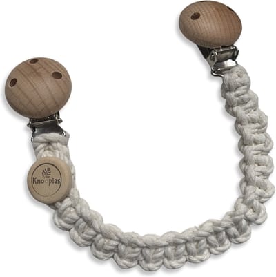 Knoopies Knuffelkoord - Gebroken Wit - Katoenkoord - Handgemaakt in ons Macramé Atelier - Prijs per Stuk - Inclusief Verzendkosten
