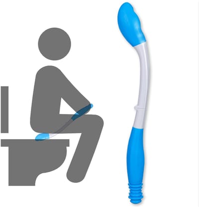 Afveeghulp Toilet - Toilet Aids Gereedschap - Lang Reach Comfort Veeg - Bodem Wisser Buddy Toiletpapier -voor Motion - Assistance Verlengt Bereik Meer 40 cm Grips